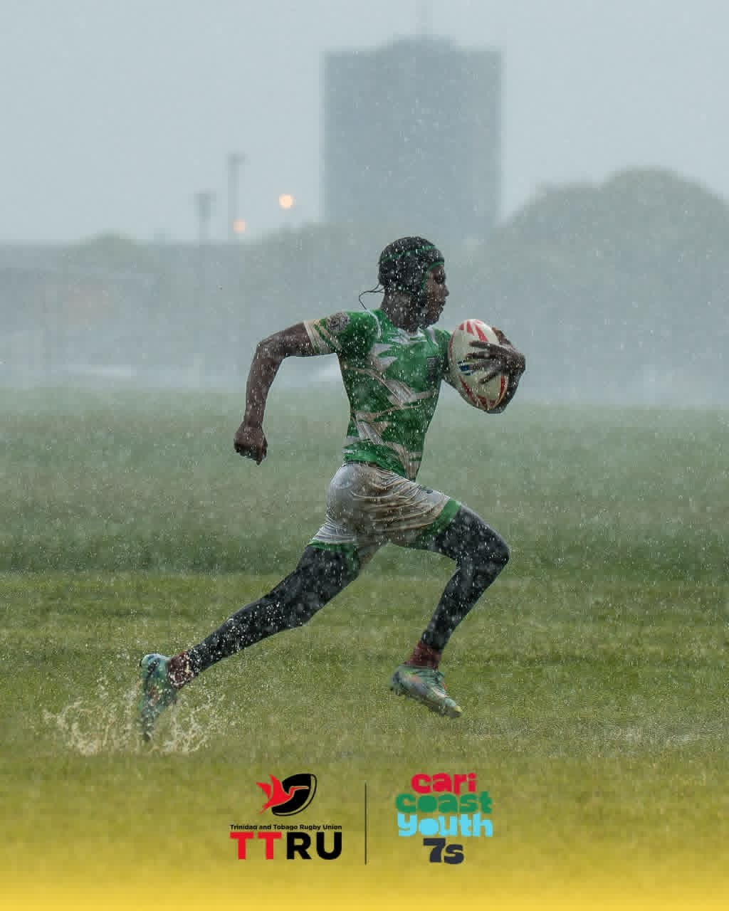Running in the rain